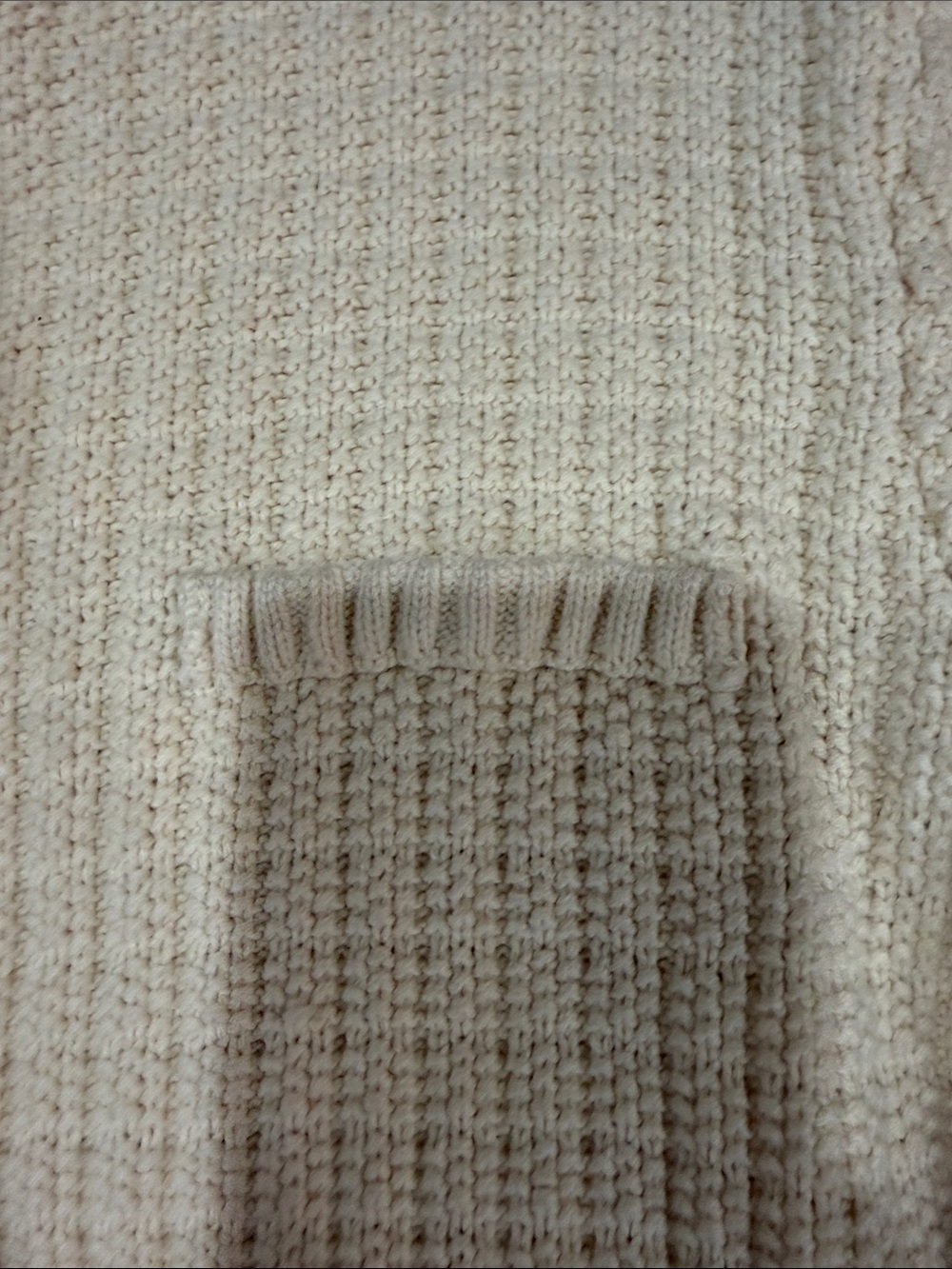 H&M Cream Textured Cropped Cardigan with Gold Buttons - Picture 4 of 6